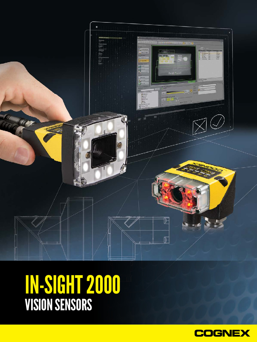 First Page Image of IS2000-130C Mini Cognex In-Sight 2000 Vision Sensors Instruction Manual.pdf